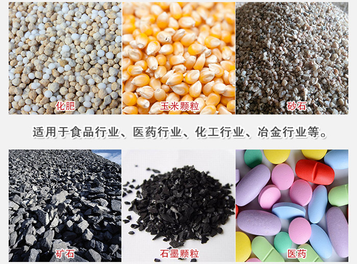 直線篩分機(jī)適用范圍：直線篩主要篩分一些散狀的顆?；蚍蹱畹奈锪?。