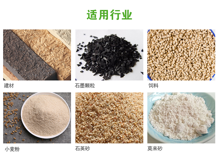 高頻振動篩主要用于化工，建材，石墨顆粒，飼料，小麥粉，石英砂，豆?jié){，果汁等各種物料的干法、濕法篩分、分級、脫水，過濾。
